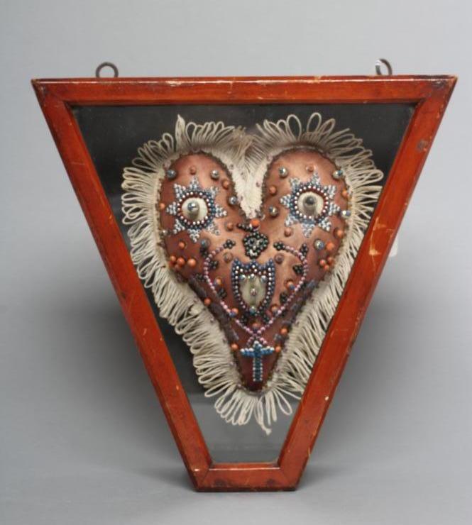 A VICTORIAN SWEETHEART PIN CUSHION Image