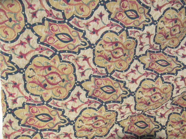 A PAIR OF TAPESTRY CURTAINS in 17th century style Image