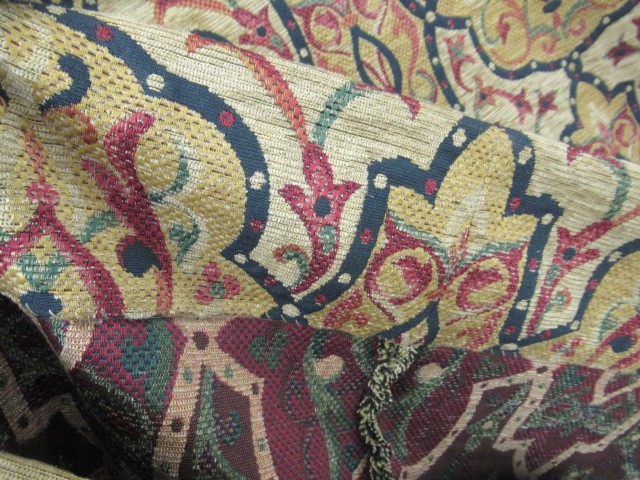 A PAIR OF TAPESTRY CURTAINS in 17th century style Image