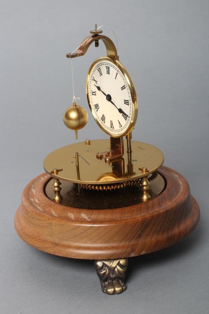 A BRIGGS TORSION ROTARY BALL PENDULUM CLOCK Image