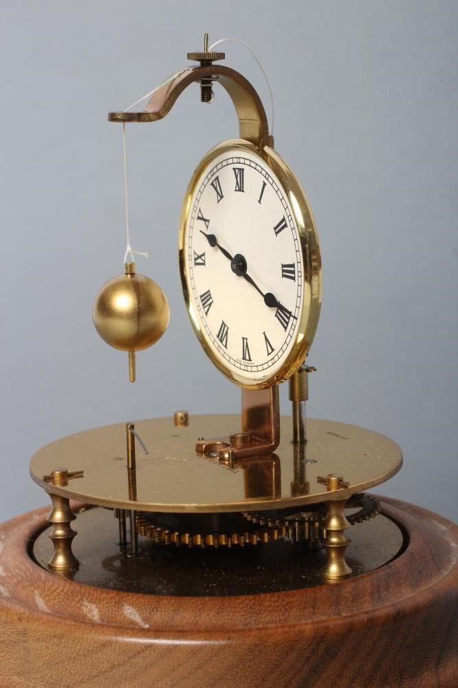 A BRIGGS TORSION ROTARY BALL PENDULUM CLOCK Image