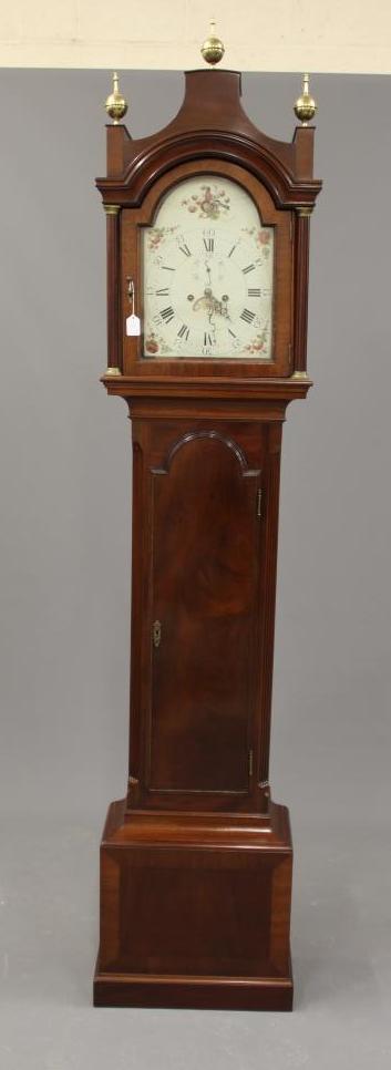 A MAHOGANY LONGCASE Image