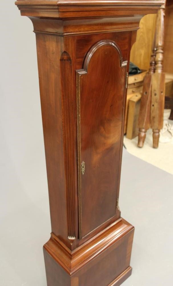 A MAHOGANY LONGCASE Image