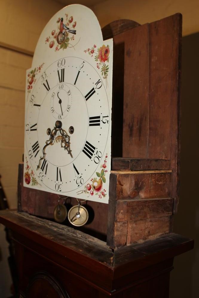 A MAHOGANY LONGCASE Image