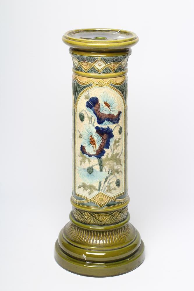 A BURMANTOFTS FAIENCE JARDINIERE STAND Image