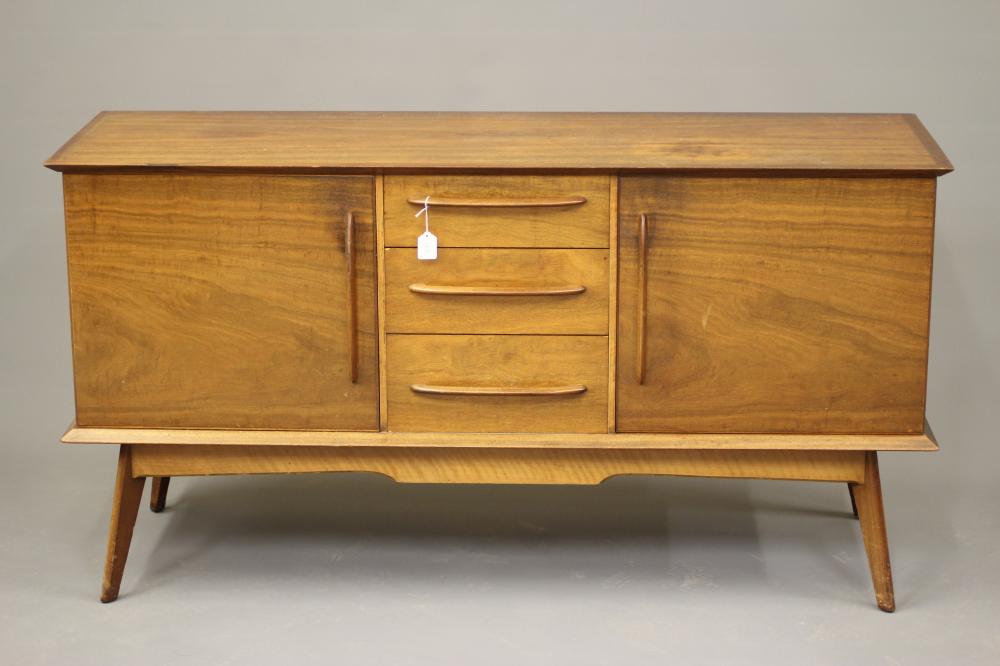 AN ALFRED COX CALAMANDER VENEERED SIDEBOARD Image