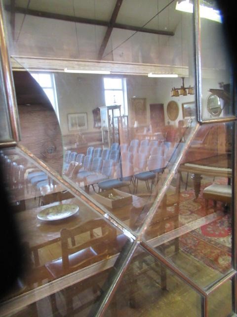 A GEORGIAN MAHOGANY BUREAU BOOKCASE Image