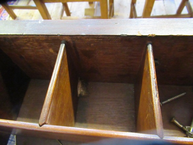 A GEORGIAN MAHOGANY BUREAU BOOKCASE Image