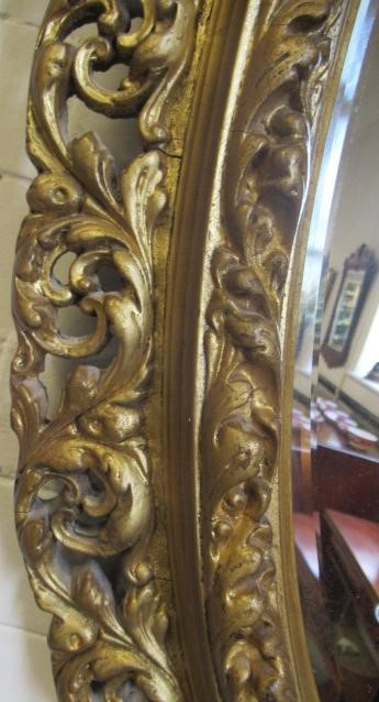 A PAIR OF GILT WOOD PIER GLASSES Image