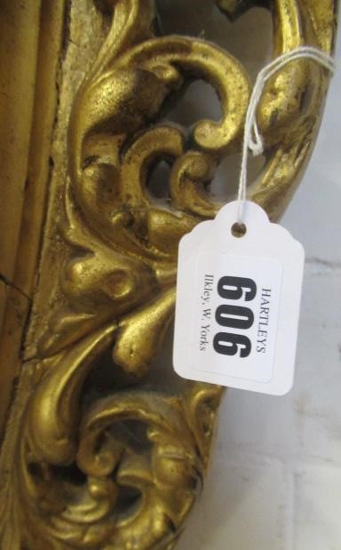 A PAIR OF GILT WOOD PIER GLASSES Image