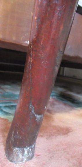 AN EARLY GEORGIAN MAHOGANY SIDE CHAIR Image