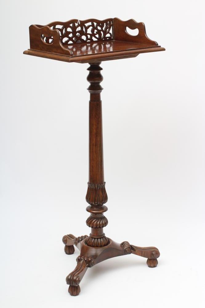 A ROSEWOOD STAND Image