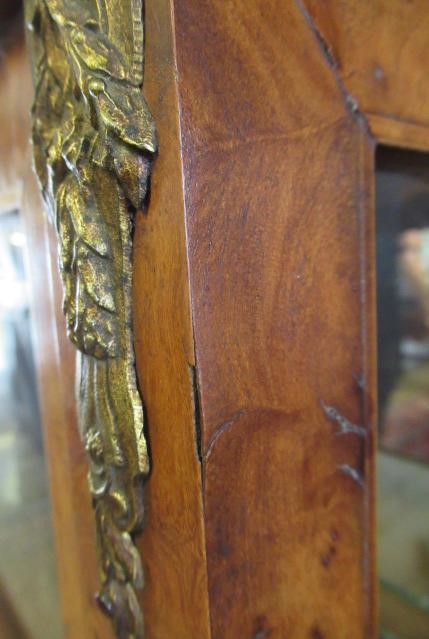A VICTORIAN BURR WALNUT COLLECTORS CABINET of oblong form with satinwood banding and gilt metal Image