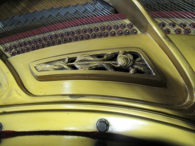 A RUD IBACH SOHN BOUDOIR GRAND PIANO Image