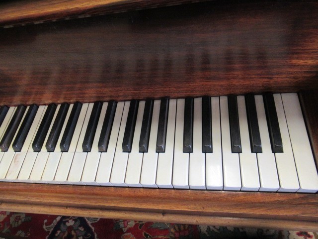 A RUD IBACH SOHN BOUDOIR GRAND PIANO Image
