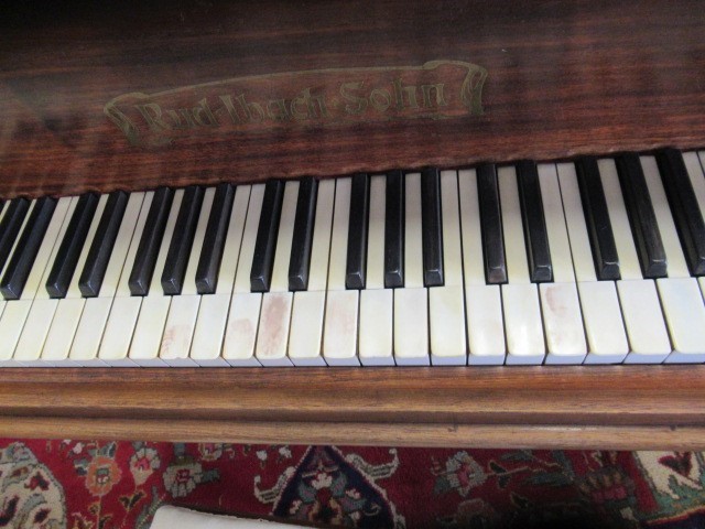 A RUD IBACH SOHN BOUDOIR GRAND PIANO Image