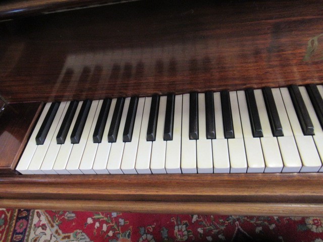 A RUD IBACH SOHN BOUDOIR GRAND PIANO Image