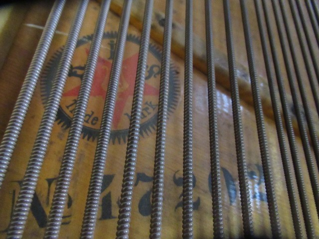 A RUD IBACH SOHN BOUDOIR GRAND PIANO Image
