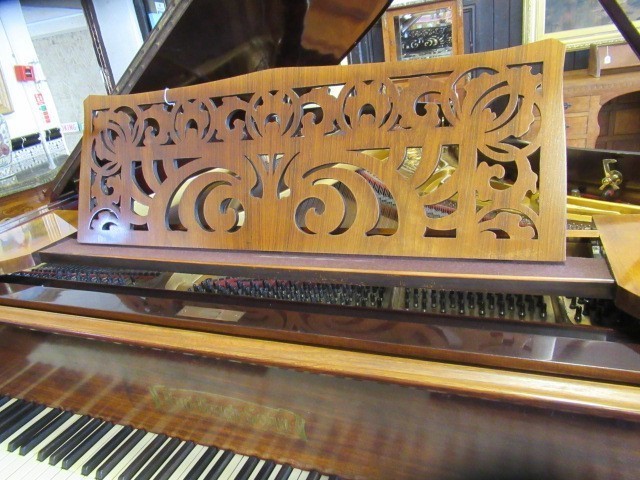 A RUD IBACH SOHN BOUDOIR GRAND PIANO Image