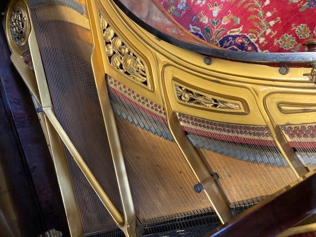 A RUD IBACH SOHN BOUDOIR GRAND PIANO Image