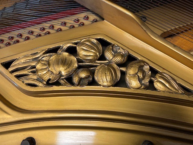 A RUD IBACH SOHN BOUDOIR GRAND PIANO Image