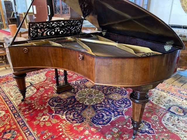 A RUD IBACH SOHN BOUDOIR GRAND PIANO Image
