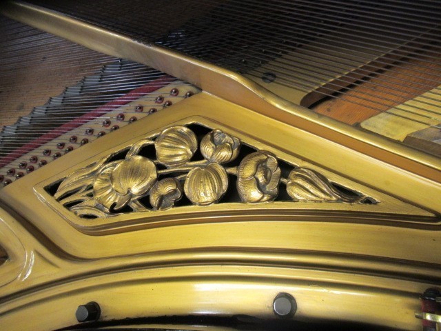 A RUD IBACH SOHN BOUDOIR GRAND PIANO Image
