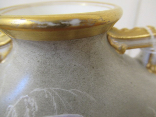 A PAIR OF ROYAL WORCESTER PORCELAIN AESTHETIC MOON FLASKS Image