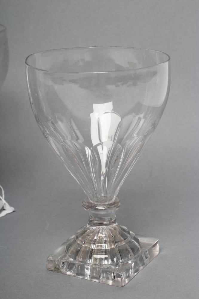 A SET OF FOUR GEORGIAN GLASS RUMMERS Image