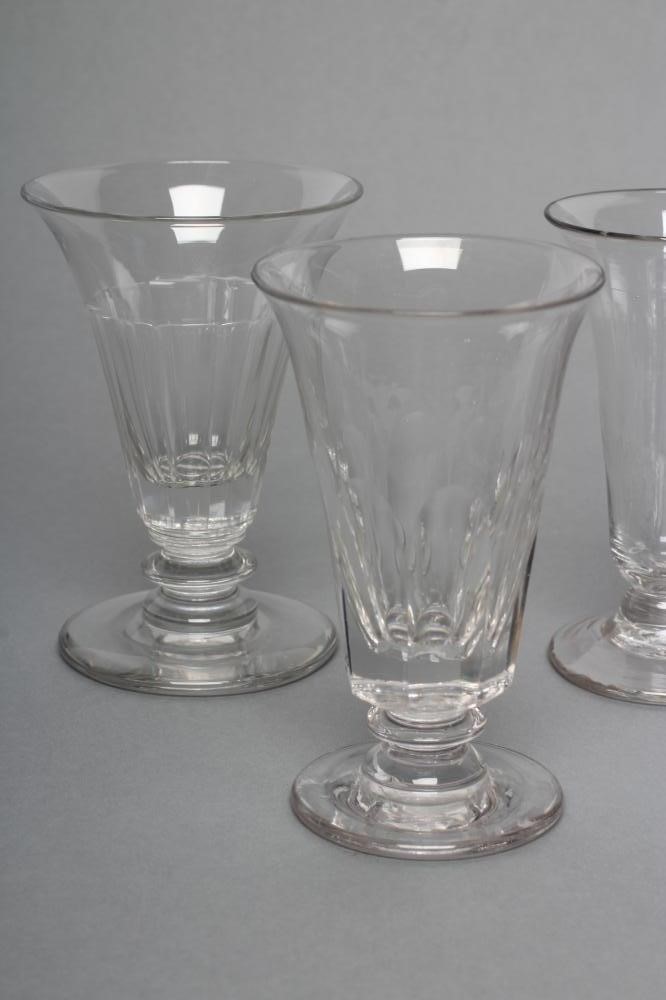 A COLLECTION OF TEN JELLY GLASSES Image