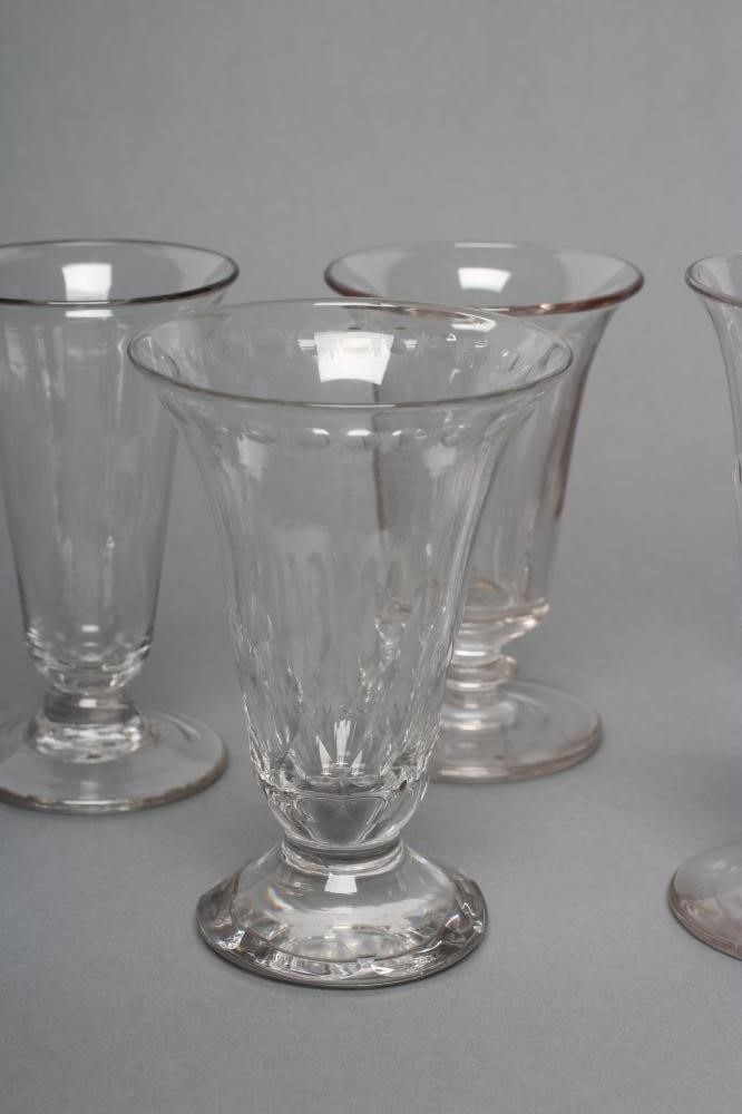 A COLLECTION OF TEN JELLY GLASSES Image