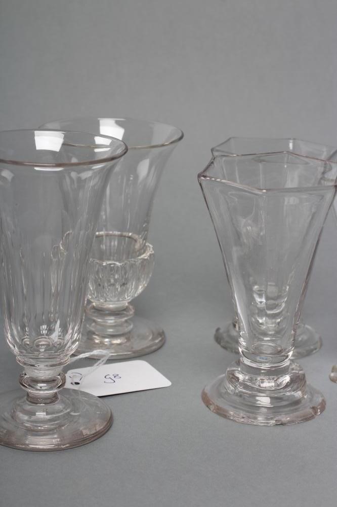 A COLLECTION OF TEN JELLY GLASSES Image