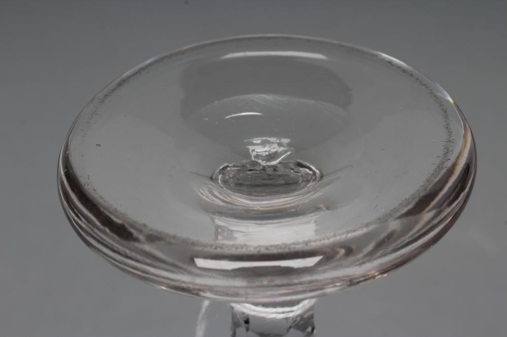 A SMALL GLASS ALE FLUTE Image