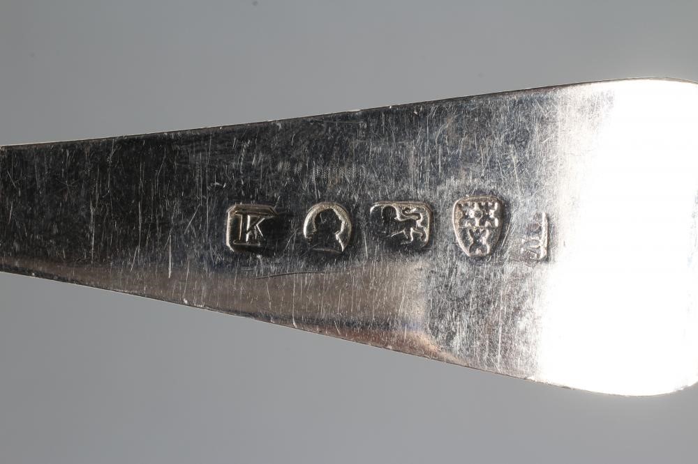 A PAIR OF GEORGE III TABLESPOONS Image