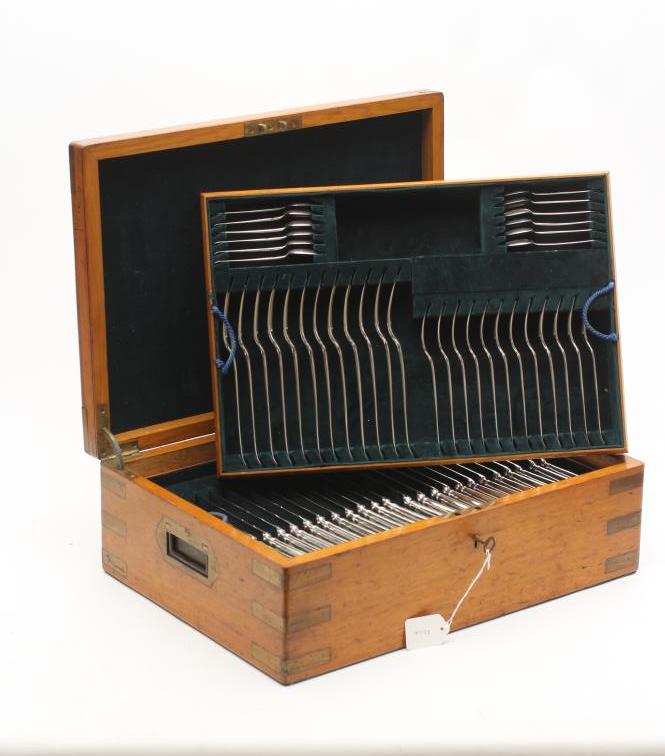 A TABLE SERVICE FOR TWELVE PLACE SETTINGS Image