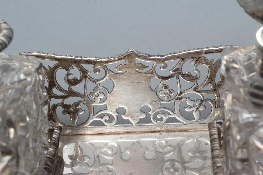 A LATE VICTORIAN DESK STANDISH Image