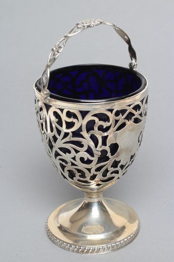 A GEORGE III SUGAR BASKET Image