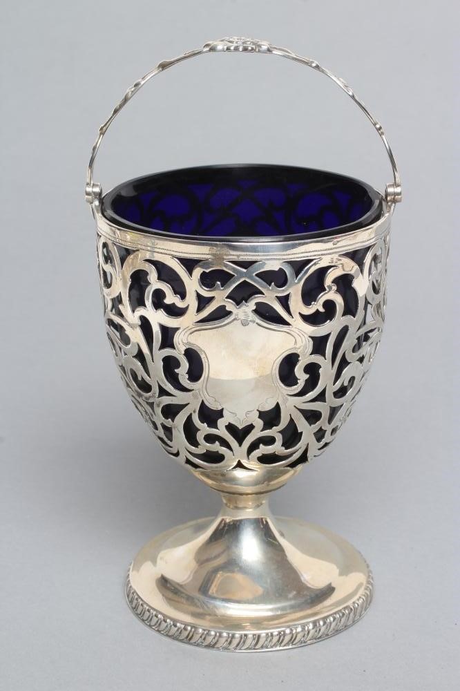 A GEORGE III SUGAR BASKET Image