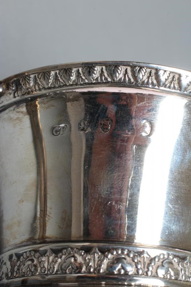 A GEORGE III SILVER CHRISTENING MUG Image