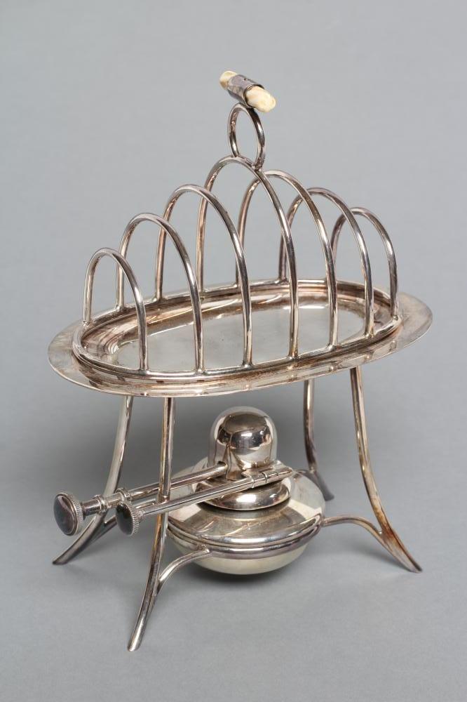 A TOASTRACK ON STAND WITH BURNER Image