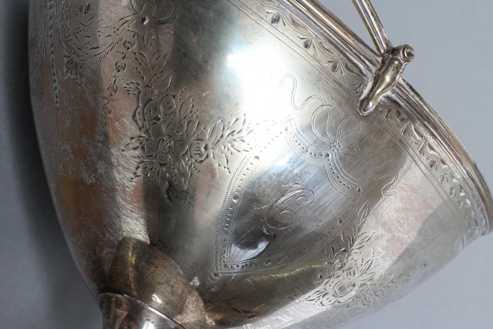 A LATE GEORGE III SCOTTISH SUGAR BASKET Image