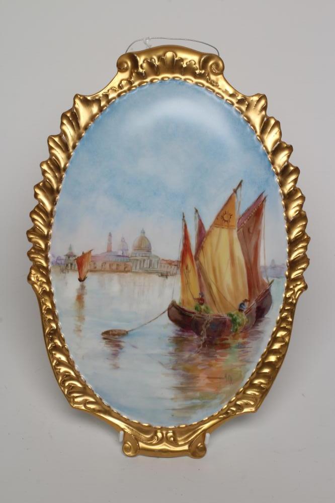 A CONTINENTAL PORCELAIN PLAQUE Image