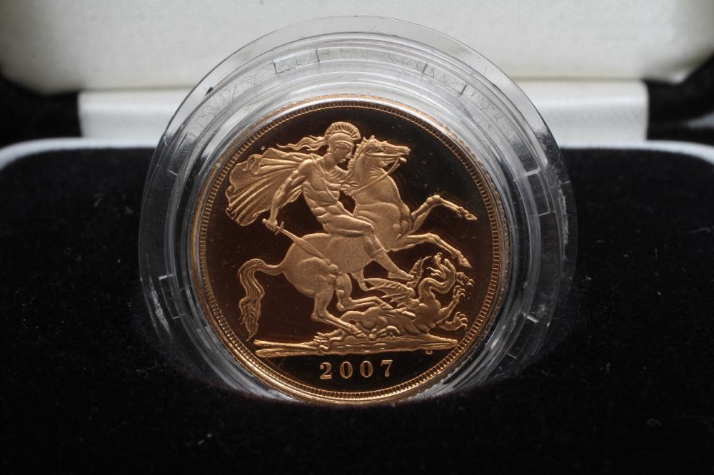 AN ELIZABETH II PROOF SOVEREIGN 2007 Image
