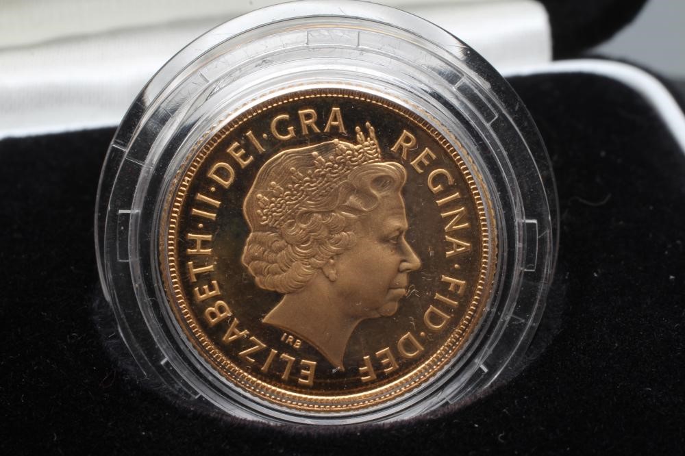 AN ELIZABETH II PROOF SOVEREIGN 2000 Image