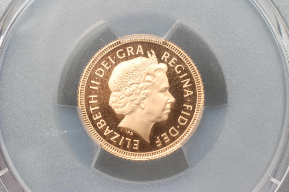 AN ELIZABETH II HALF SOVEREIGN 2002 Image