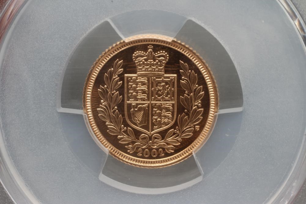 AN ELIZABETH II HALF SOVEREIGN 2002 Image