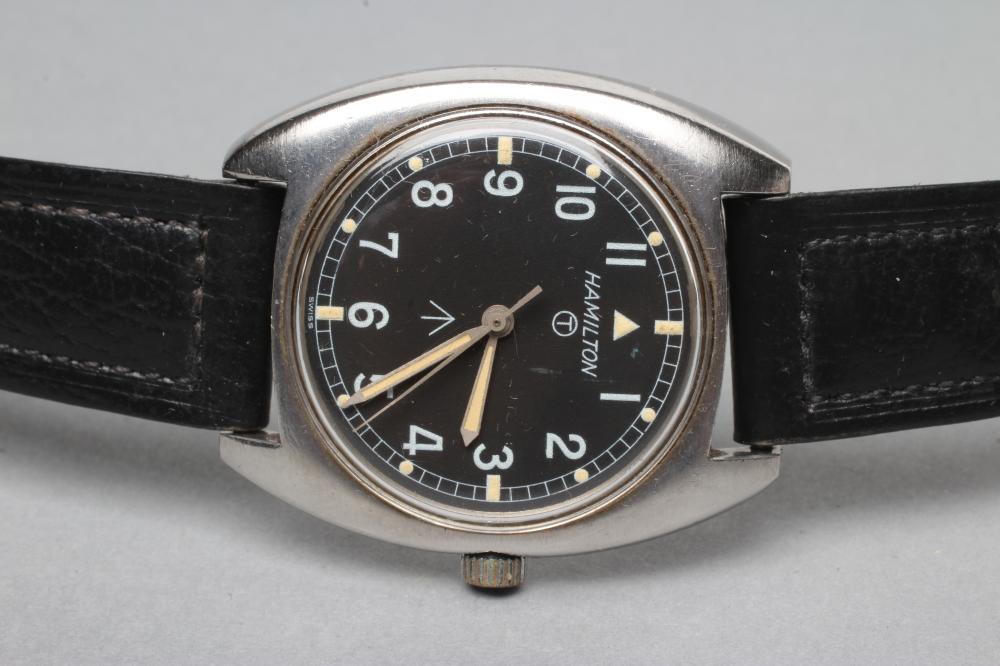 A HAMILTON MILITARY WRISTWATCH Image