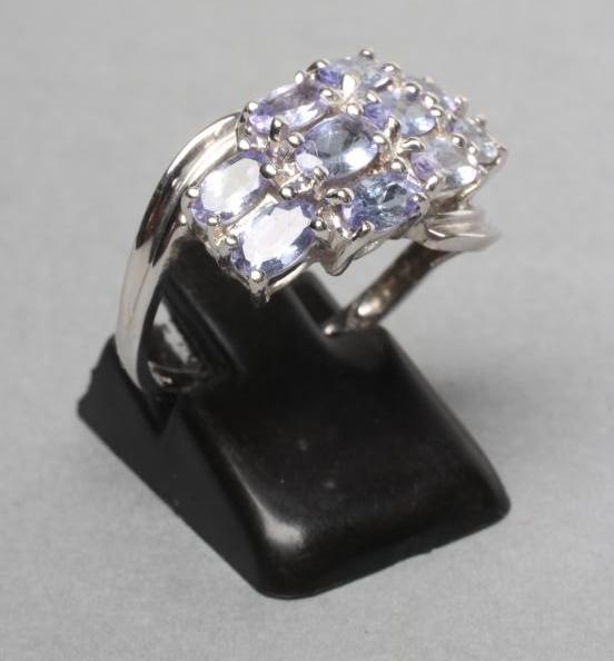 A TANZANITE DRESS RING Image