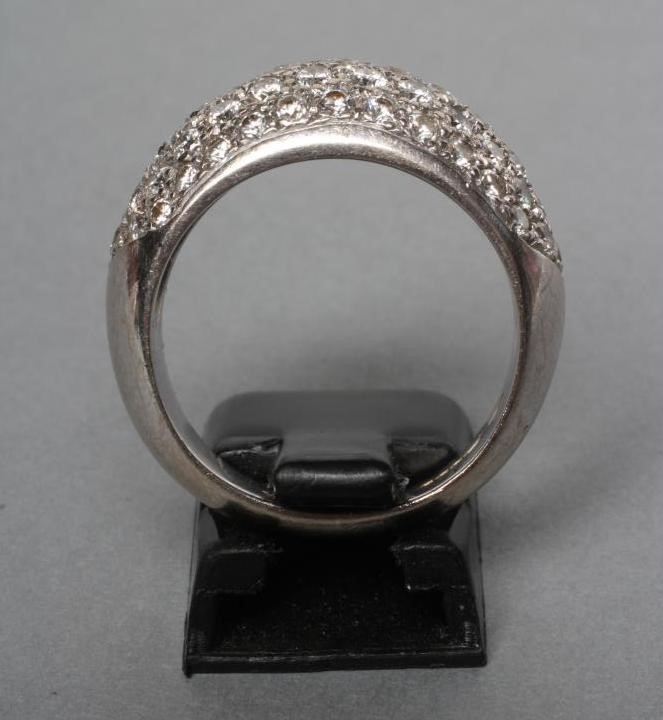 A DIAMOND COCKTAIL RING Image
