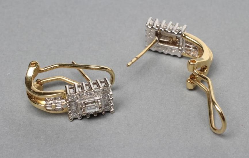 A PAIR OF FRENCH CLIP EARRINGS Image